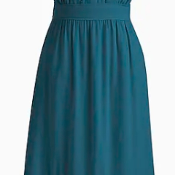 Point Sur V-Neck Ruffle J.Crew Dress - Picture 2 of 6